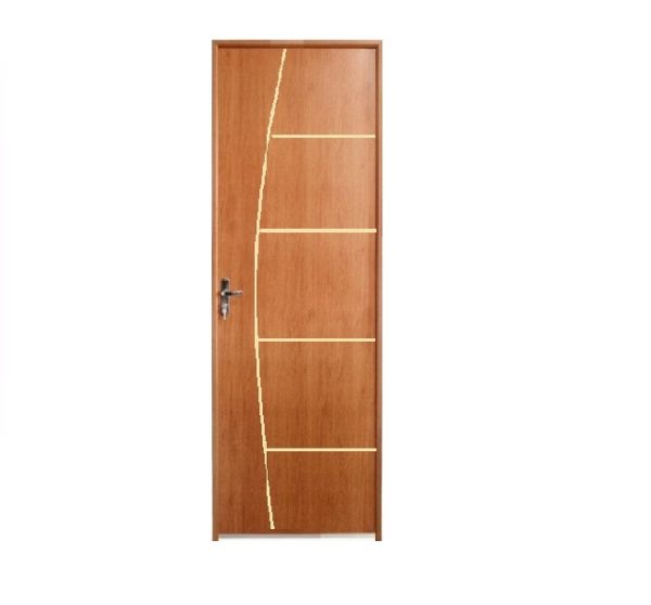 Porta Completa marco Amadeirado