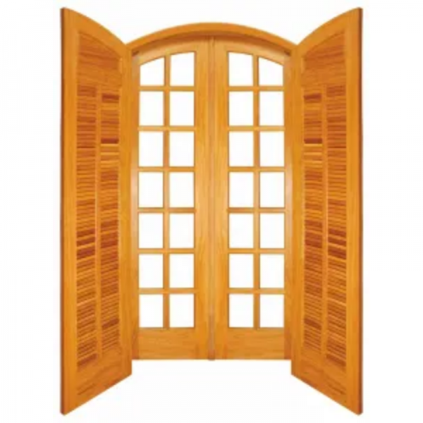 Porta de madeira maciça modelo 2130 - Imagem 2