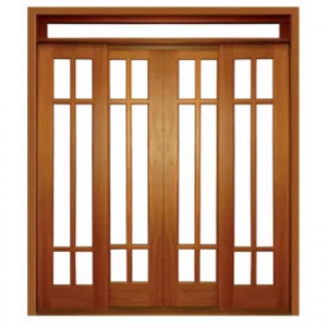 Porta de madeira maciça de correr c/ Painel Reto modelo 2051