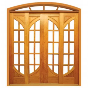 Porta de madeira maciça de correr c/ Painel modelo 2063