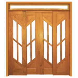 Porta de madeira maciça de correr c/ Painel Reto modelo 2054