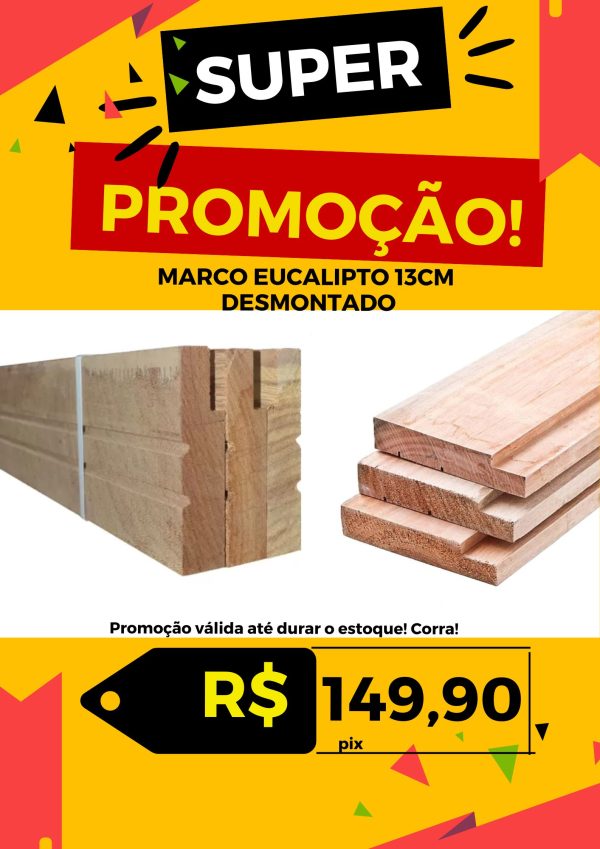MARCO PORTAL BATENTE  EUCALIPTO