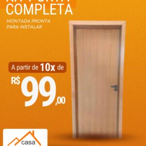 Porta MADEIRA Completa