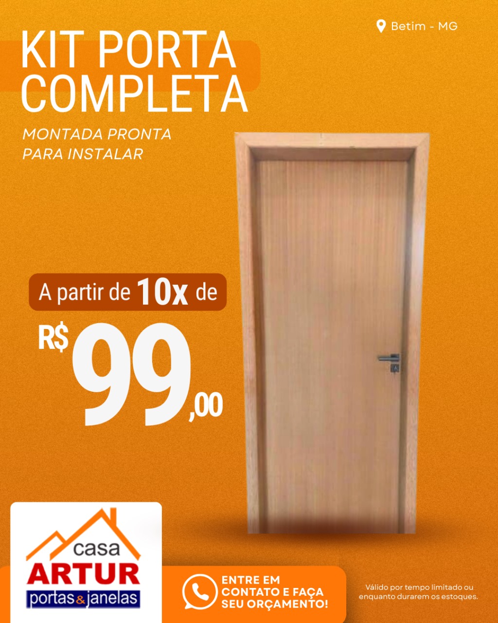 Porta MADEIRA Completa