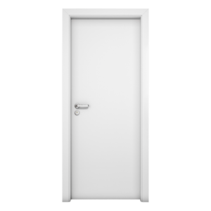 Porta branca Completa montada com marco/alisar Regulavel