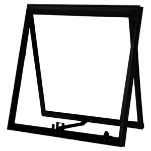 MAXIMOAR ALUMINIO PRETO BLACK 60X60 S/G COM VIDRO