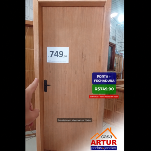 Porta MADEIRA Completa R$749,90